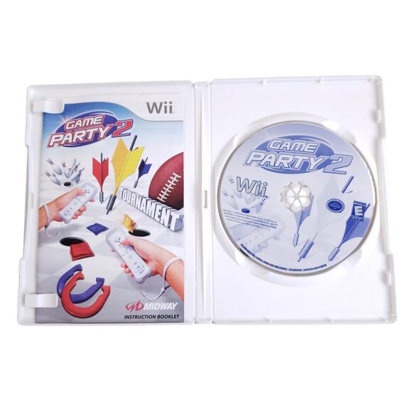 Game Party 2 Nintendo Wii Tournament Family Party Game Complete Tested - Picture 3 of 3